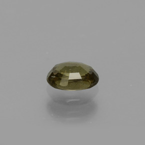 0,69 ctw natürlicher gelber Farbwechsel-Granat, Oval Schliff, VS