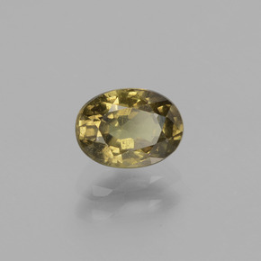 0,94 ctw natürlicher mehrfarbiger Farbwechsel-Granat, Oval Schliff, VS