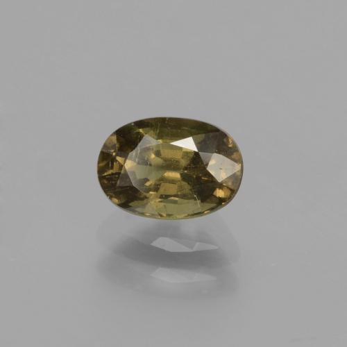 0,96 ctw natürlicher brauner Farbwechsel-Granat, Oval Schliff, VS-SI
