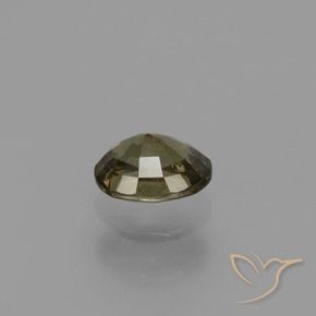 0,87 ctw natürlicher brauner Farbwechsel-Granat, Oval Schliff, VS