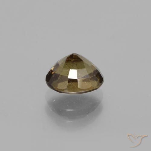 9,17 ctw natürlicher dunkelbraun Farbwechselnder Granat, Oval, VS-SI