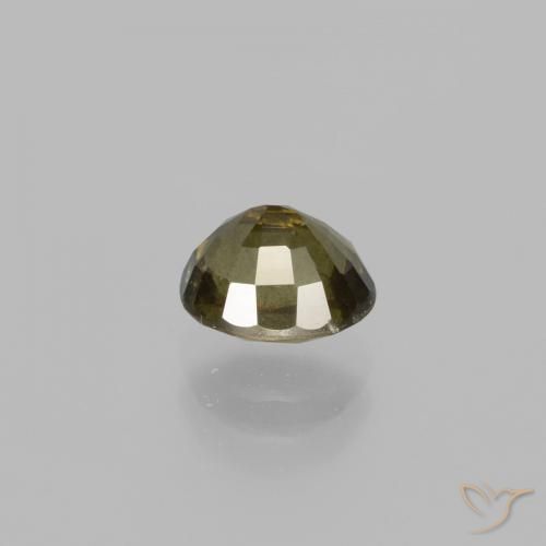 1,33 ctw natürlicher brauner Farbwechsel-Granat, Oval Schliff, VS-SI
