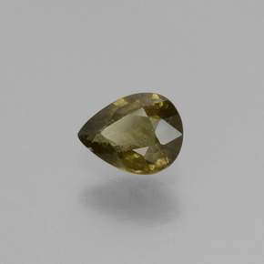 0,50 ctw natürlicher mehrfarbiger Farbwechsel-Granat, Birnenform, VS