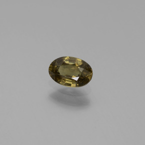 0,54 ctw natürlicher mehrfarbiger Farbwechsel-Granat, Oval Schliff, VS