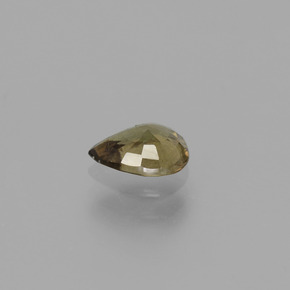 9,17 ctw natürlicher grün bis rot-rosa Farbwechselnder Granat, Birnenform, VS