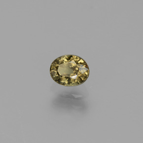 9,17 ctw natürlicher grün bis rot-rosa Farbwechselnder Granat, Oval Schliff, VS