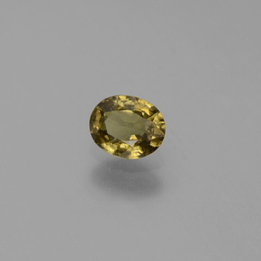 0,57 ctw natürlicher mehrfarbiger Farbwechsel-Granat, Oval Schliff, VS