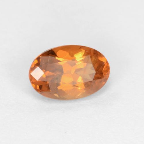 0,61 ctw natürlicher brauner Farbwechsel-Granat, Oval Schliff, VS