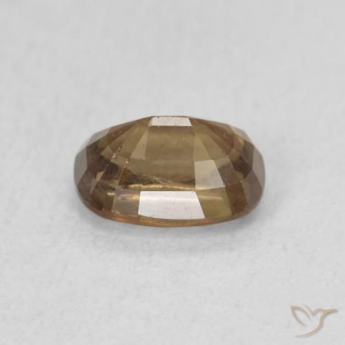 9,17 ctw natürlicher dunkelbraun Farbwechselnder Granat, Oval, VS