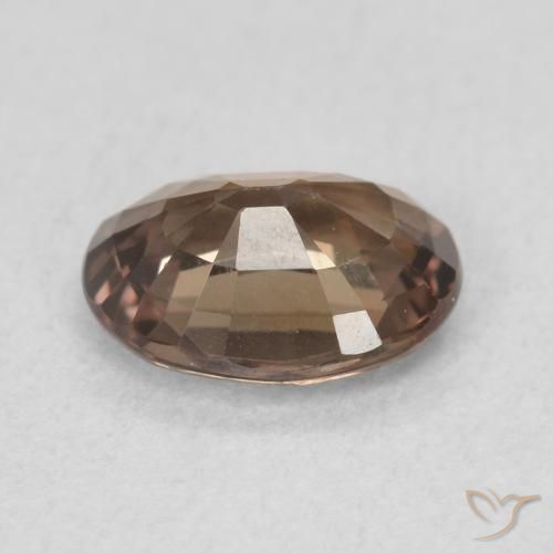 9,17 ctw natürlicher Mittelhellbraun Farbwechselnder Granat, Oval, VS