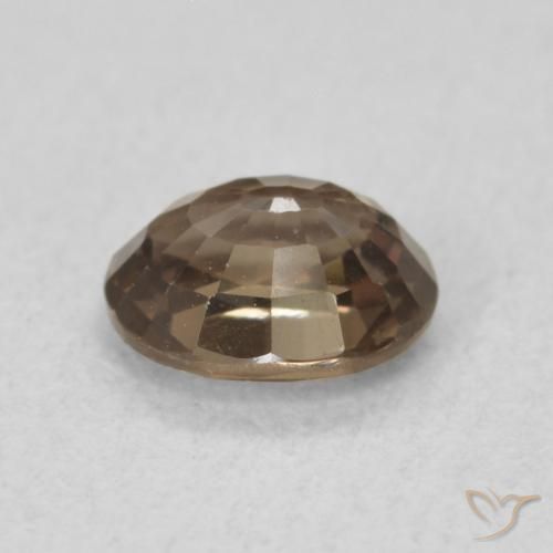 9,17 ctw natürlicher dunkelbraun Farbwechselnder Granat, Oval, VVS