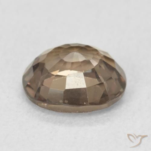 9,17 ctw natürlicher dunkelbraun Farbwechselnder Granat, Oval, VVS