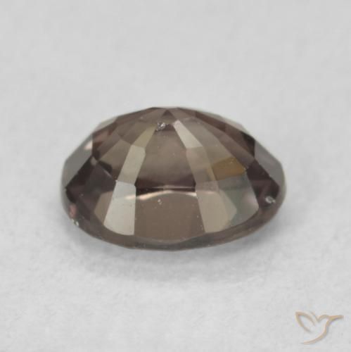 9,17 ctw natürlicher Pekannussbraun Farbwechselnder Granat, Oval, VVS
