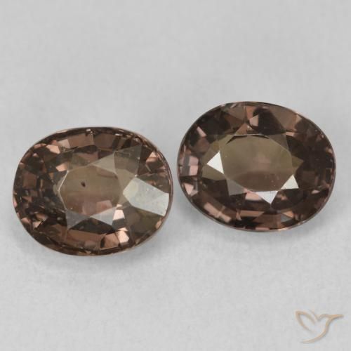 3.15 ct natürliche Mittelhellbraun Farbwechselnder Granat-Edelsteine, Oval, VVS-VS