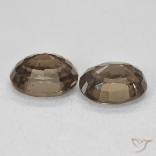 3.15 ct natürliche Mittelhellbraun Farbwechselnder Granat-Edelsteine, Oval, VVS-VS