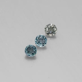  ct natürliche Mehrfarbig Farbwechsel-Saphir-Edelsteine, Rund Schliff, VVS-VS