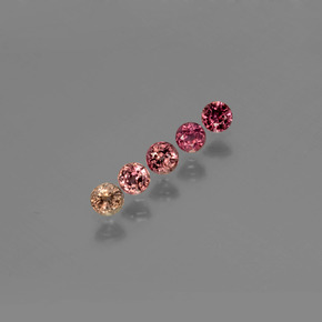  ct natürliche Mehrfarbig Farbwechselnder Saphir-Edelsteine, Rund Schliff, VS