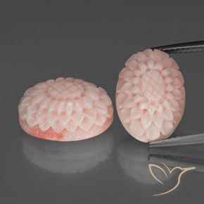 16.70ctw Natürlicher Blush Rosa Koralle, Fantasie, Lichtundurchlässig