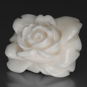 9,17 ctw natürlicher Weiß Koralle, Ausgefallene Form, Lichtundurchlässig