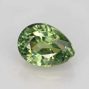 1,48 ctw natürlicher grüner Demantoid, Birnenform, VS