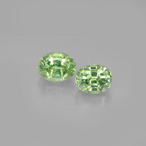  ct natürliche grüner Demantoid-Edelsteine, Oval Schliff, VS-SI