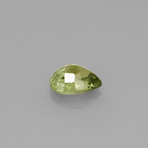 0,39 ctw natürlicher grüner Demantoid, Birnenform, VS-SI