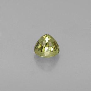 0,39 ctw natürlicher grüner Demantoid, Rundschliff, VS-SI