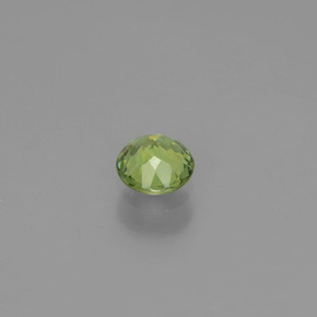 0,42 ctw natürlicher grüner Demantoid, Rundschliff, VS