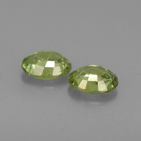 ct natürliche grüner Demantoid-Edelsteine, Oval Schliff, VS-SI