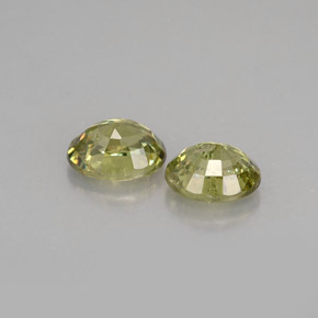  ct natürliche Gold Demantoid-Edelsteine, Oval Schliff, VS