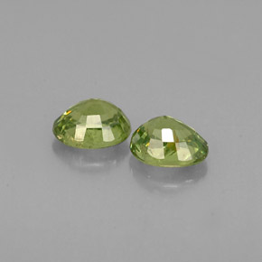  ct natürliche grüner Demantoid-Edelsteine, Oval Schliff, VS-SI