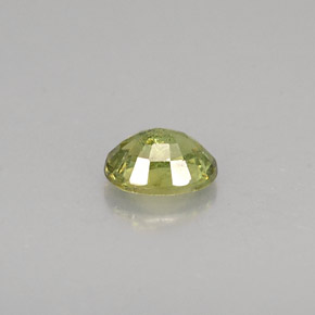 0,44 ctw natürlicher grüner Demantoid, Oval Schliff, VS-SI