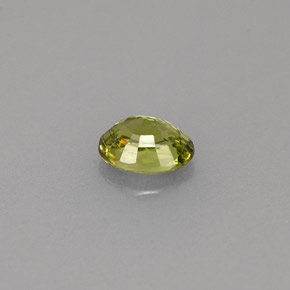 0,42 ctw natürlicher grüner Demantoid, Oval Schliff, VS-SI