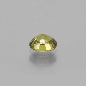 0,58 ctw natürlicher grüner Demantoid, Oval Schliff, VS