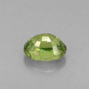 0,79 ctw natürlicher grüner Demantoid, Oval Schliff, VS-SI
