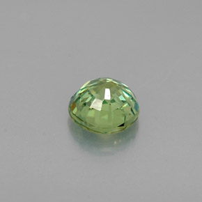0,45 ctw natürlicher grüner Demantoid, Rundschliff, VS-SI