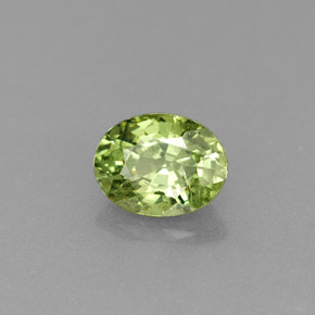 0,54 ctw natürlicher grüner Demantoid, Oval Schliff, VS-SI