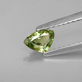 0,31 ctw natürlicher grüner Demantoid, Trillion, VS
