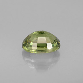 0,77 ctw natürlicher grüner Demantoid, Oval Schliff, VS