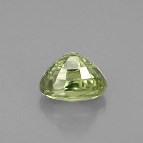 0,80 ctw natürlicher grüner Demantoid, Oval Schliff, VS-SI