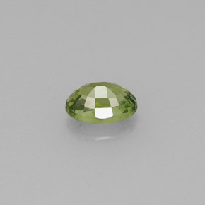 0,67 ctw natürlicher grüner Demantoid, Oval Schliff, VVS