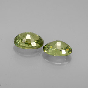  ct natürliche grüner Demantoid-Edelsteine, Oval Schliff, VS-SI
