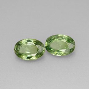  ct natürliche grüner Demantoid-Edelsteine, Oval Schliff, VS-SI
