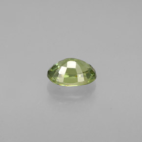 0,56 ctw natürlicher grüner Demantoid, Oval Schliff, VVS-VS