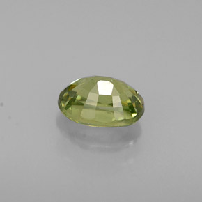 0,68 ctw natürlicher grüner Demantoid, Oval Schliff, VS