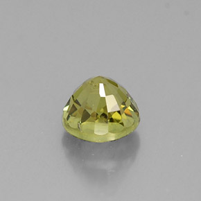 0,65 ctw natürlicher grüner Demantoid, Rundschliff, VS-SI