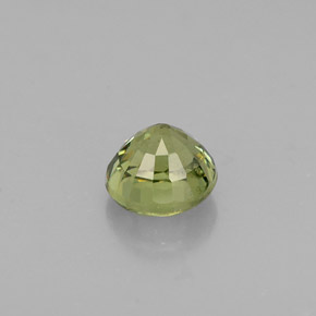 0,58 ctw natürlicher grüner Demantoid, Rundschliff, VS