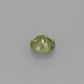 0,47 ctw natürlicher grüner Demantoid, Rundschliff, VS