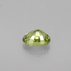 0,64 ctw natürlicher grüner Demantoid, Oval Schliff, VS