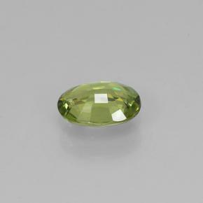 0,48 ctw natürlicher grüner Demantoid, Oval Schliff, VS